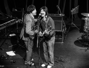 Paul & George share a joke…